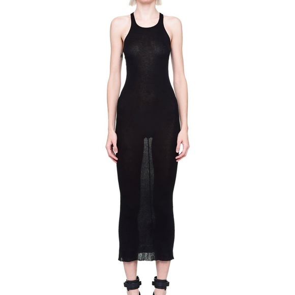 Rick Owens Dresses & Skirts - Rick Owens Abito Tank Dress Black